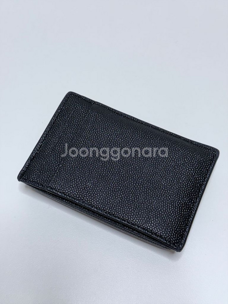 (풀구성)생로랑 업타운 미니 카드지갑--3