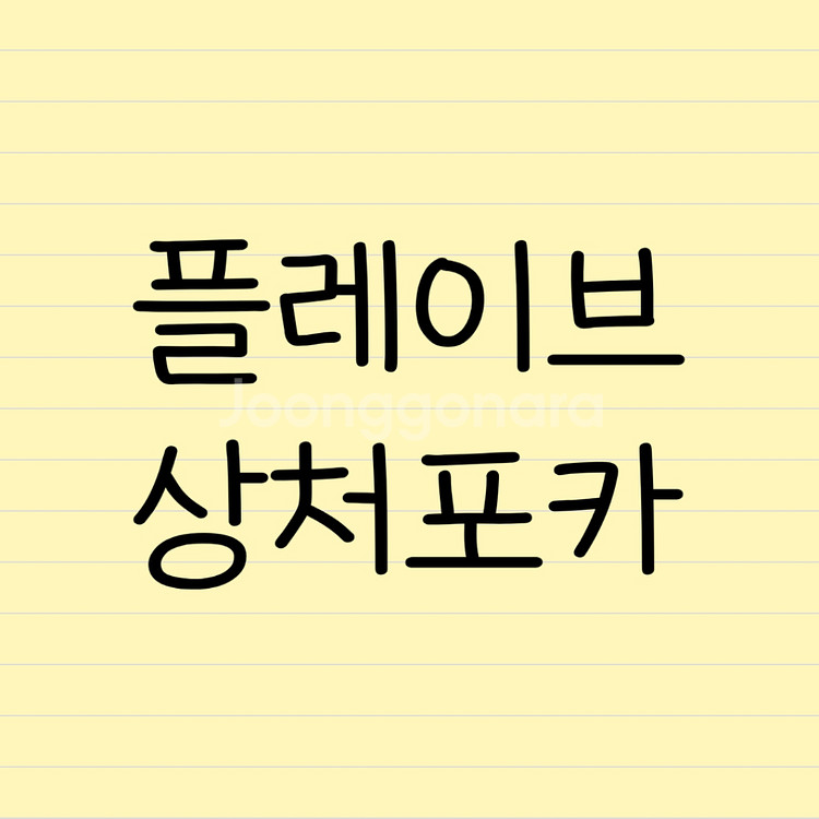플레이브 상처포카 md--0