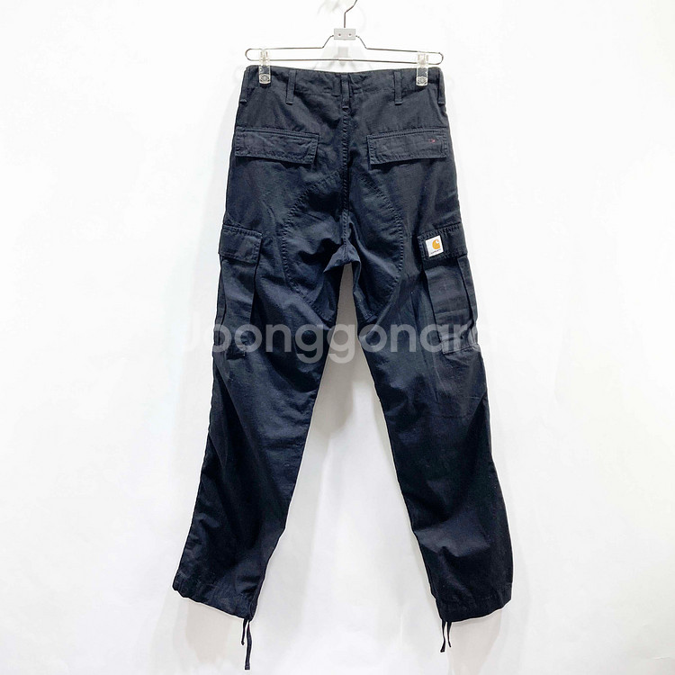 칼하트 카고팬츠 블랙 28X32 진스센스--3