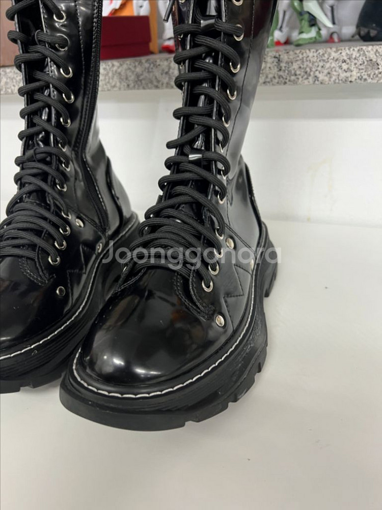 정품) 알렉산더맥퀸 여성 롱부츠 36--2