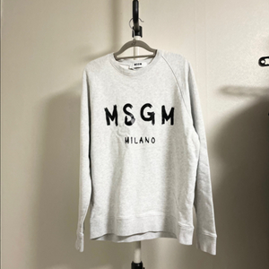 MSGM 남녀공용 로고 맨투맨