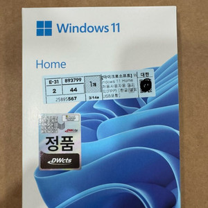 [MS] 윈도우 11 home 홈 처음사용자용 패키지(