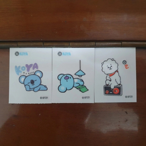 방탄BTS BT21 띠부씰 캐릭터스티커