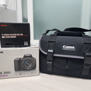 캐논 eos 200d 렌즈킷,시그마 17-50 2.8