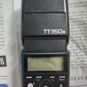 소니 카메라용 플레시 TT350