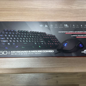 HACKER KM350 키보드 마우스 콤보