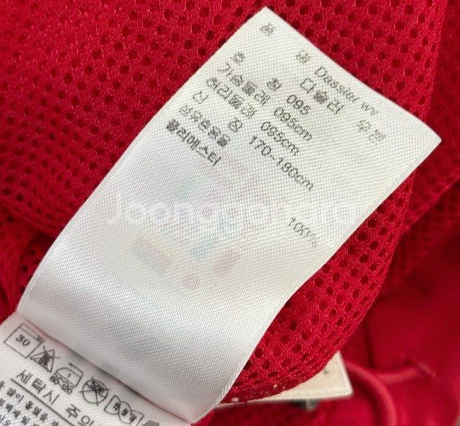 아디다스 레드 빨강 바람막이 자켓 95/M--4