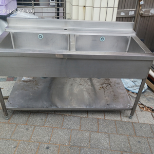 2구랙 세척기전용 싱크대