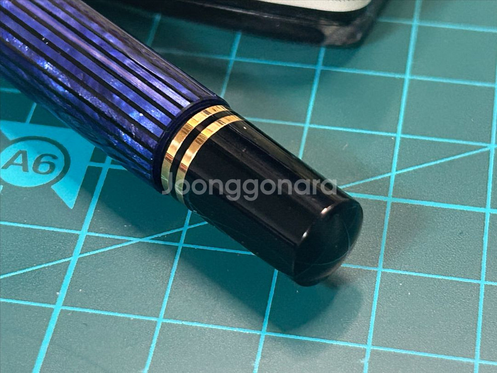 펠리칸 m400 만년필과 잉크 풀박스 - 14c 금 M--6