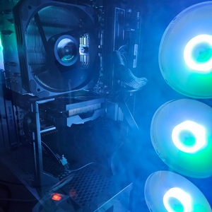 라이젠7600 4060ti 어항케이스 데스크탑