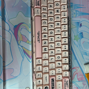 멜긱 mojo68 모조68 크리스찬 플라스틱축 키보드