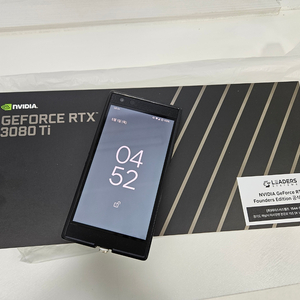 (미개봉) rtx3080ti fe 파운더스 에디션