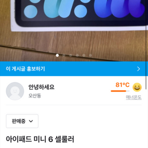 아이패드 미니 6 셀룰러