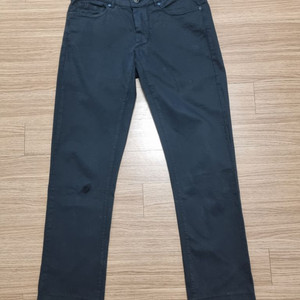 얊고 상태좋은 자라 블랙 면바지 스트레이트핏 zara