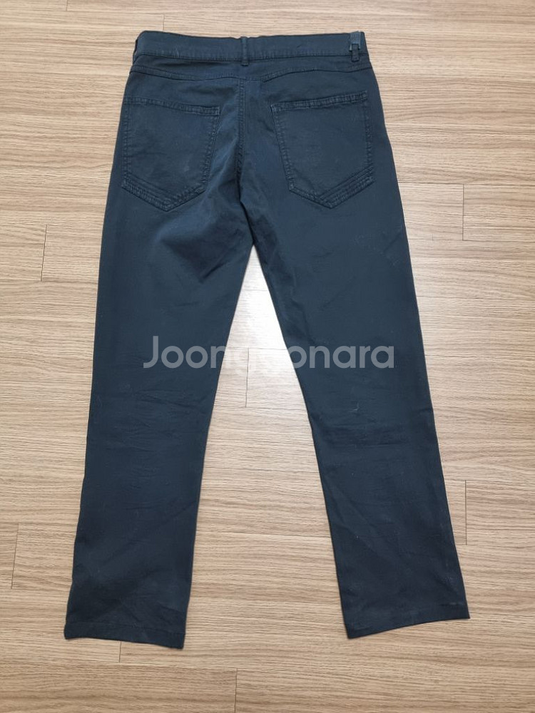 얊고 상태좋은 자라 블랙 면바지 스트레이트핏 zara--1