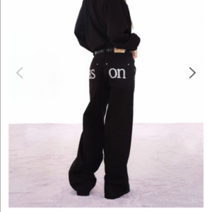 애즈온 SMOG WIDE PANTS / BLACK