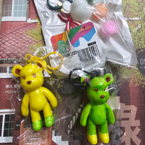 키드키득 베어 키링 새상품 diy 키트