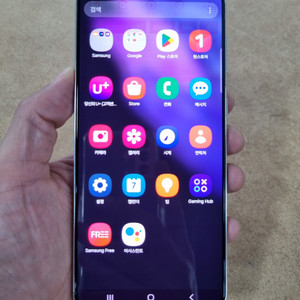 갤럭시S21플러스 실버 256GB LG공기계 중고폰