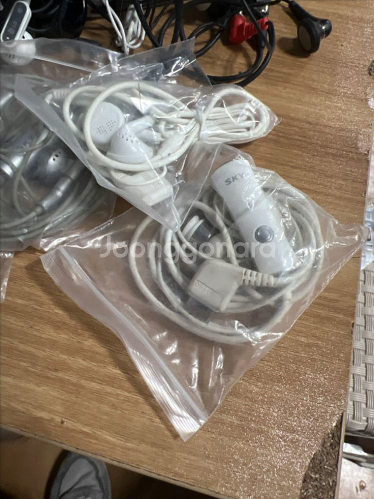 옛날 폴더폰 피처폰 핸드폰용 이어폰--2