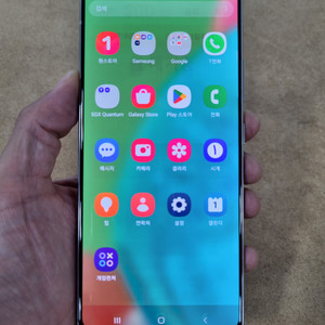 갤럭시 A 퀀텀 실버 128GB SK공기계 중고폰