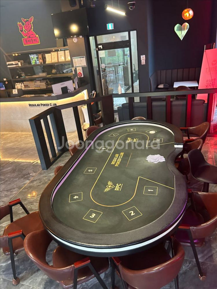 RFID홀덤 테이블 풀세트 팝니다--2