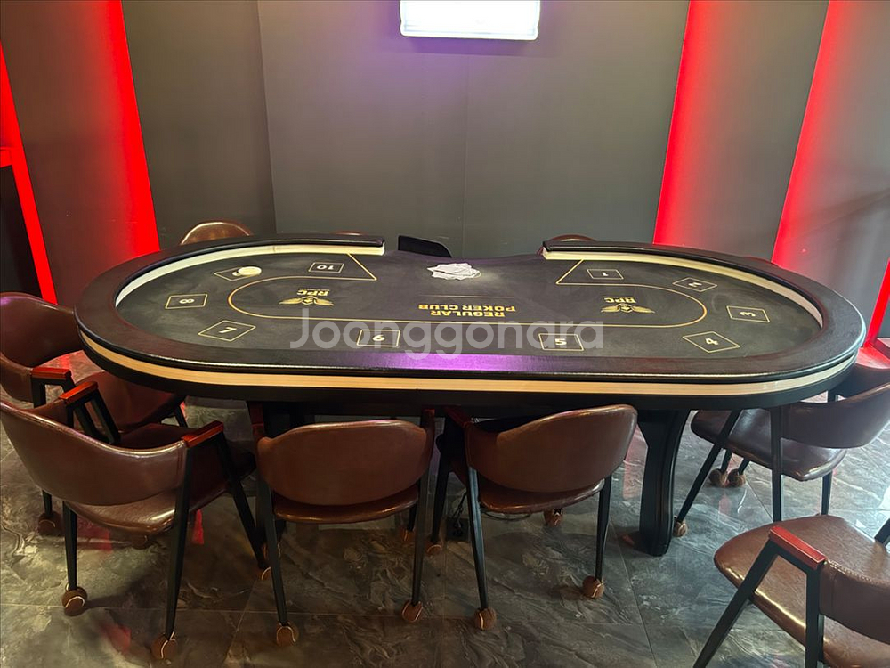 RFID홀덤 테이블 풀세트 팝니다--1