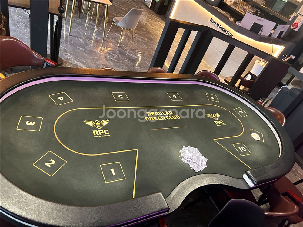 RFID홀덤 테이블 풀세트 팝니다--3