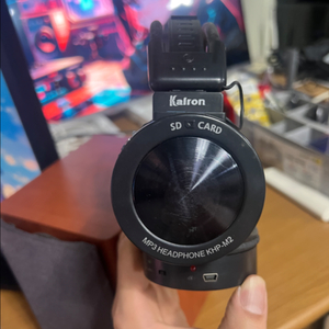 칼론 휴대용 무선 라디오 헤드폰