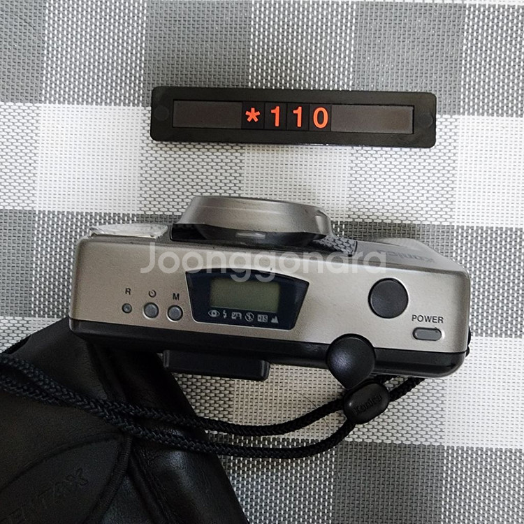 코니카 Z-up 110 슈퍼 필름카메라 파우치포함--1