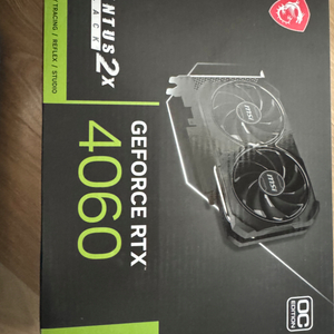 MSI RTX 4060 VENTUS 2X OC