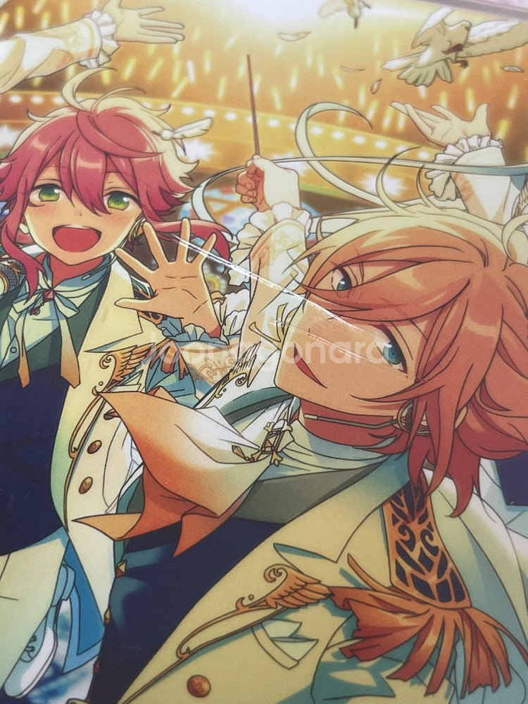 앙스타 피네 4집 앨범 초회 한정판 특전 캔뱃지 유즈루--1