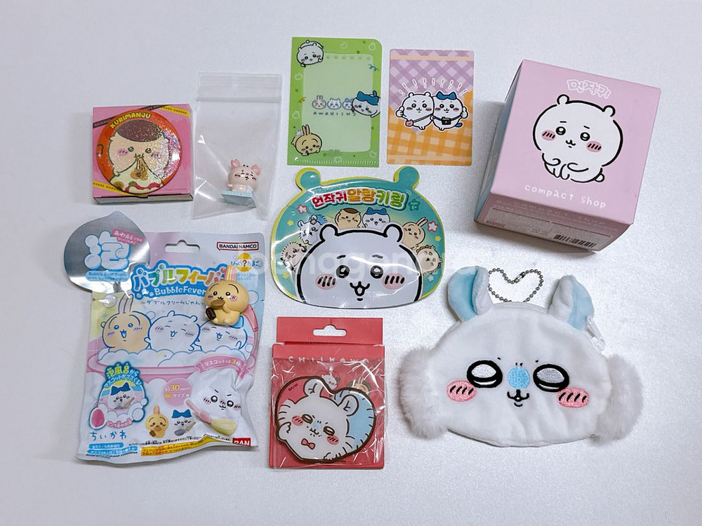 (상태최상) 먼작귀 굿즈 모음 (치이카와, 우사기, 모--0