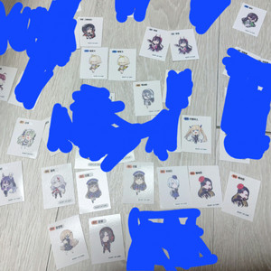 니케 띠부씰 판매합니다