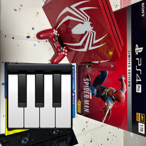PS4 Pro 스파이던맨 에디션
