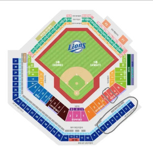 구해요) 5/4 5월 4일 삼성 vs 두산 1루 2연석