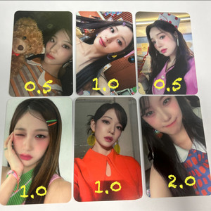 프로미스나인 러브프롬 콘서트 럭드 포카 판매
