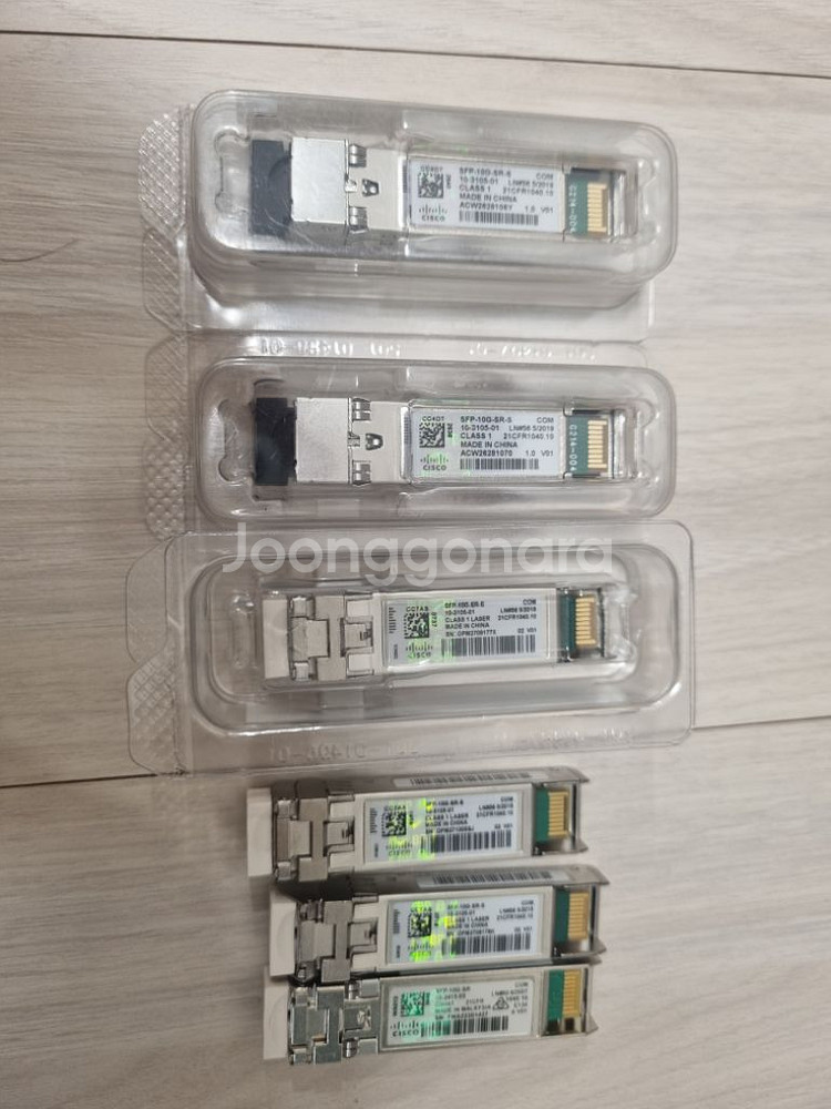 시스코 cisco 지빅정품 sfp 10g sr-s--1