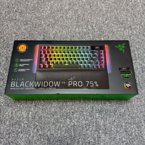 레이저 블랙위도우 V4 Pro 75% US