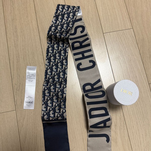 디올 오블리크 미차 스카프 리뉴얼전 새상품