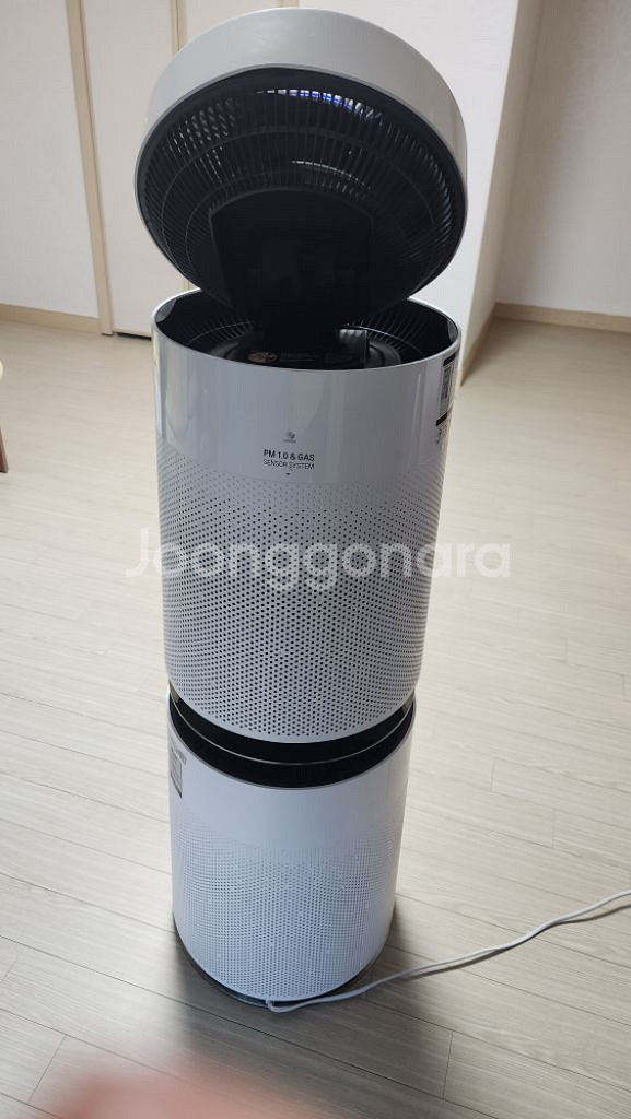 lg퓨리케어 360도 2단 공기청정기--1