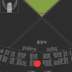 롯데자이언츠 5월5일 중앙탁자 2연석