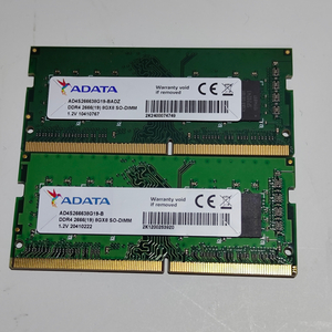 ADATA 노트북용 DDR4 8GB 2개