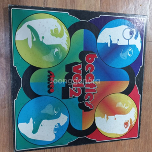 비틀즈lp판 - 4lp