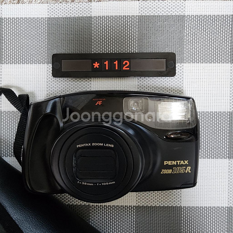 펜탁스 줌 105 R 필름카메라 파우치포함--0