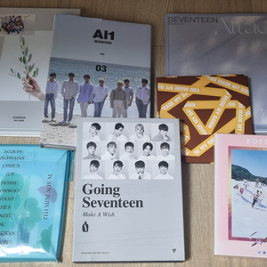세븐틴 앨범 7종 Set #1 ~ #3