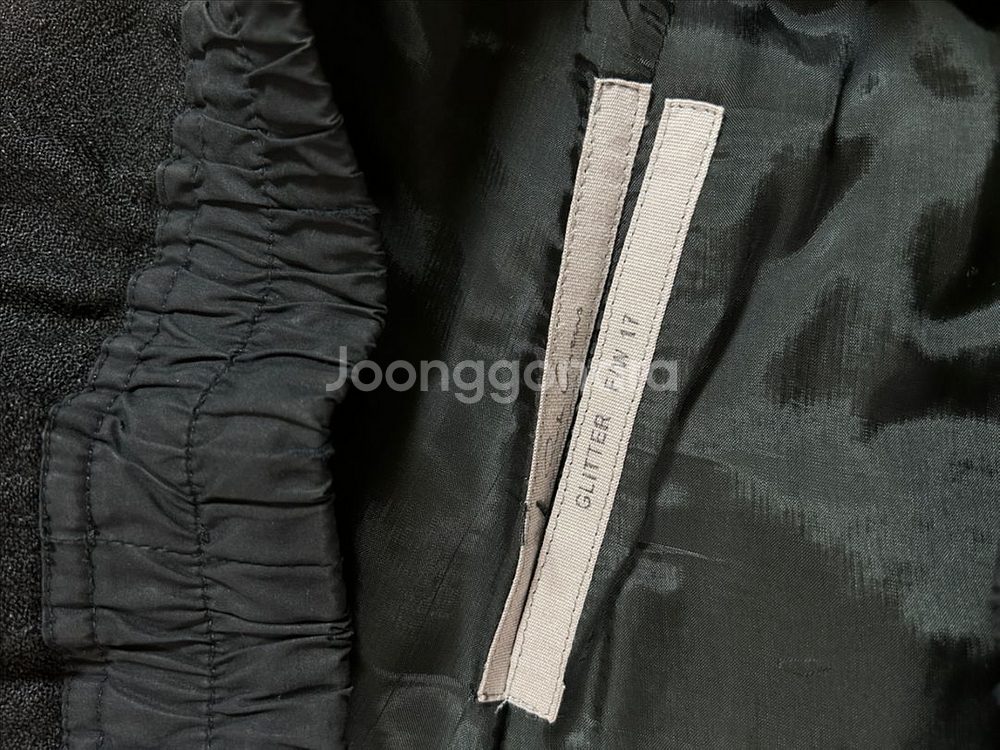 릭오웬스 17fw 글리터 팬츠--3