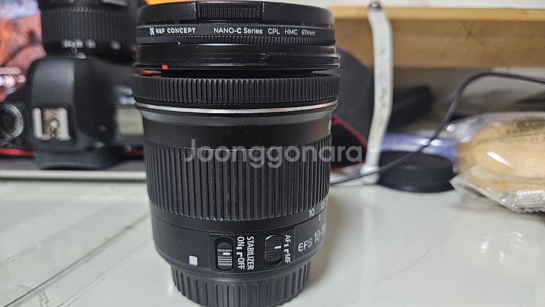캐논 ef-s 10-18mm IS STM + C-PL--1