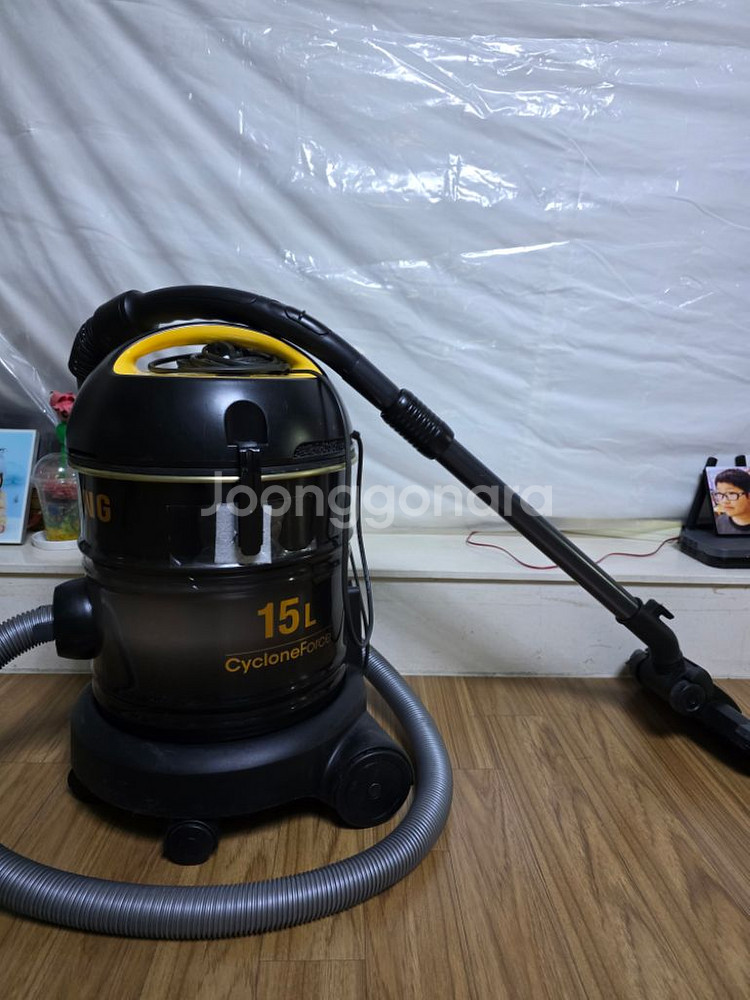 삼성 싸이클론 진공청소기VW33M7510LY 15L--4