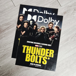 썬더볼츠 돌비시네마 포스터 A3 돌비포스터 Dolby