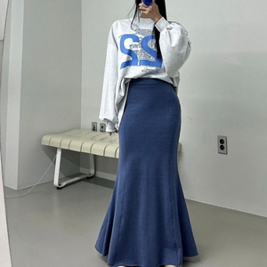 [새상품] 블루 머메이드 스커트